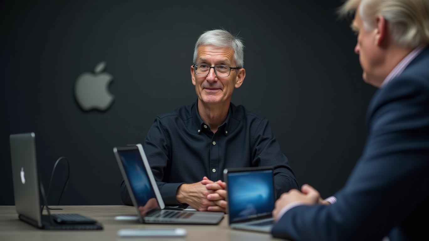 Apple's Diplomatic Dance: Navigating Tariff Threats Amid Trump's Unpredictability