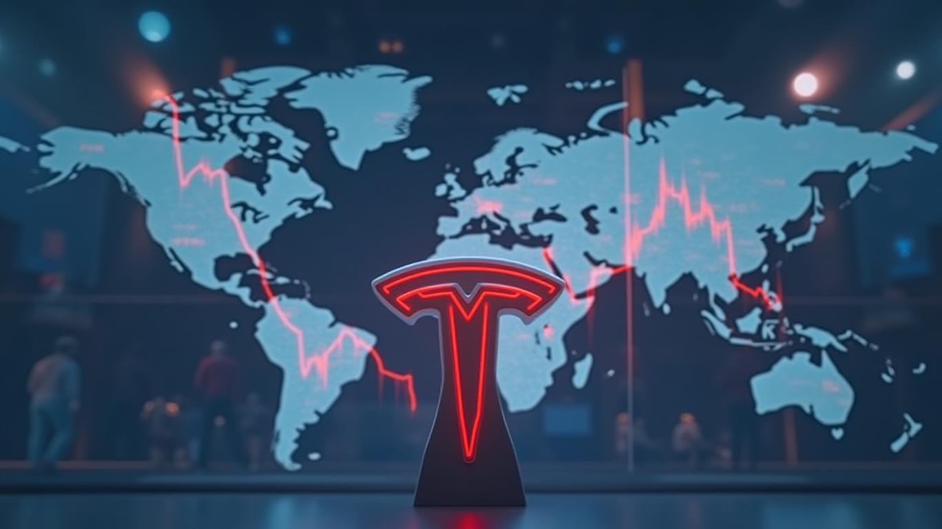 Why Tesla's Stock is a Short-Sale Opportunity Amid Leadership Crisis and Market Declines