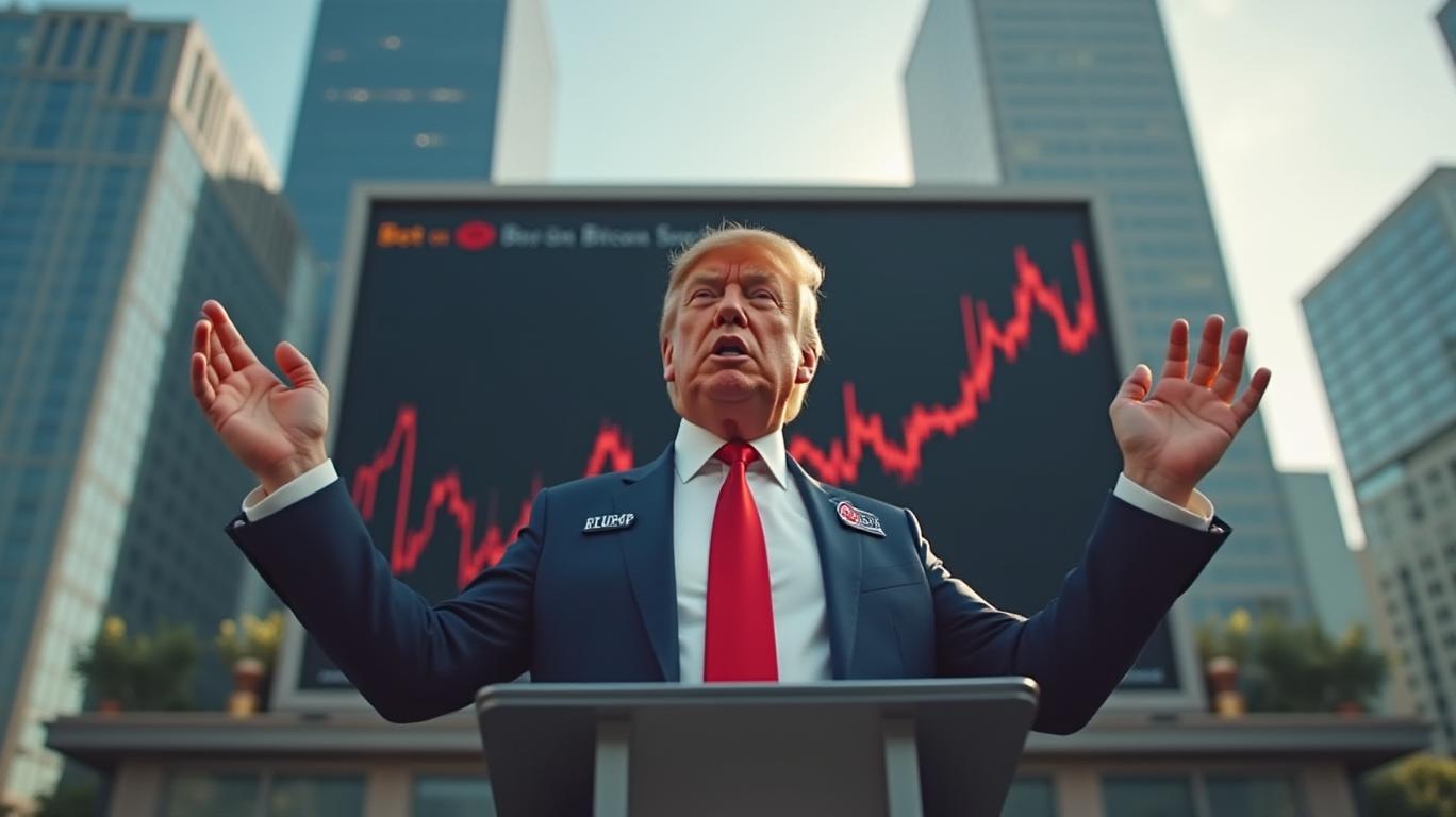 Why Trump Media Stock Plummeted Today: A Bitcoin Gamble in a Minefield of Risk