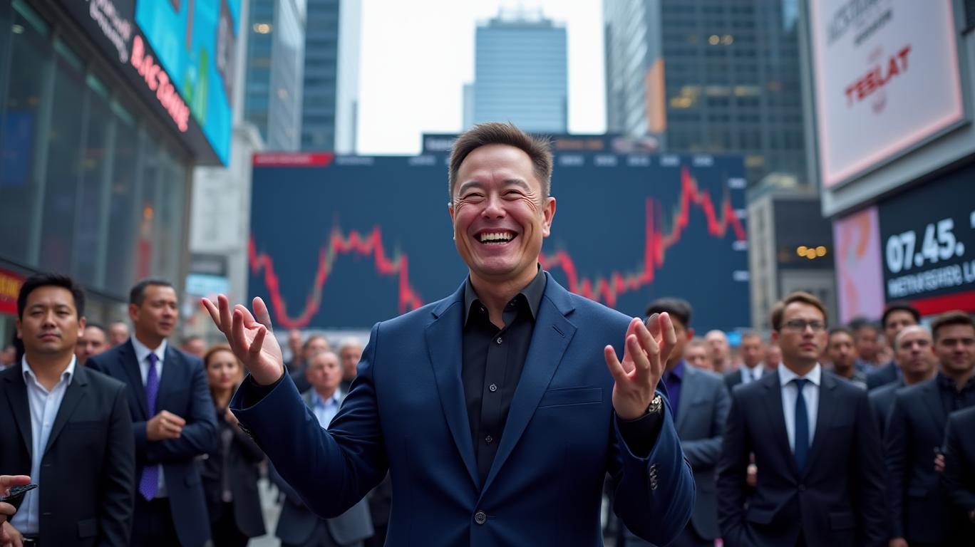 U.S. Stocks Surge 2%+ Led by Tesla's 7% Gain, Easing Trade Tensions