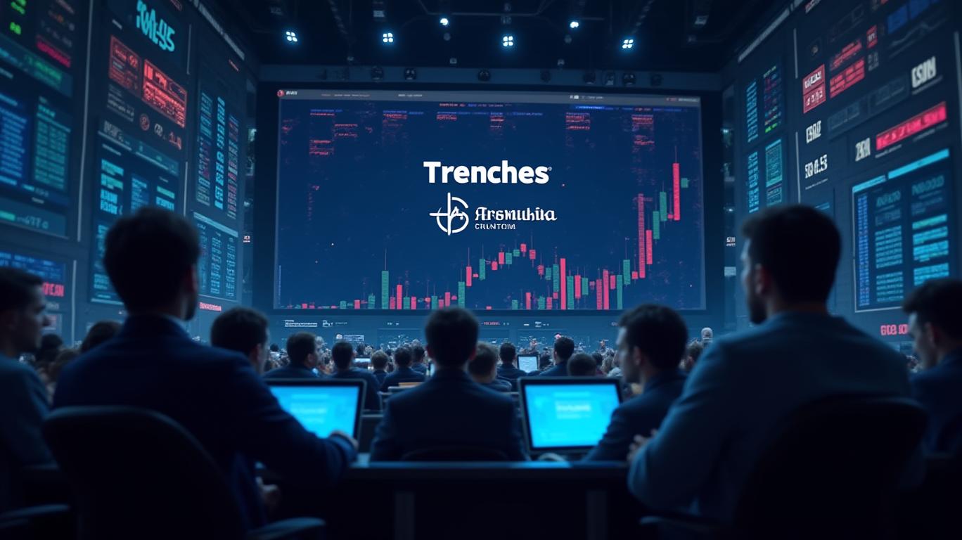 Trenches DeFi Platform Sees 100% Market Cap Surge in Two Hours