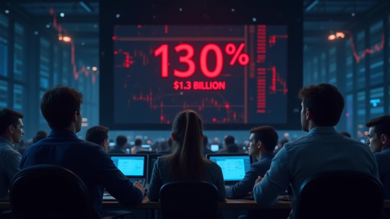Bitcoin Liquidations Surge 130% to $1.3 Billion Amid Price Volatility