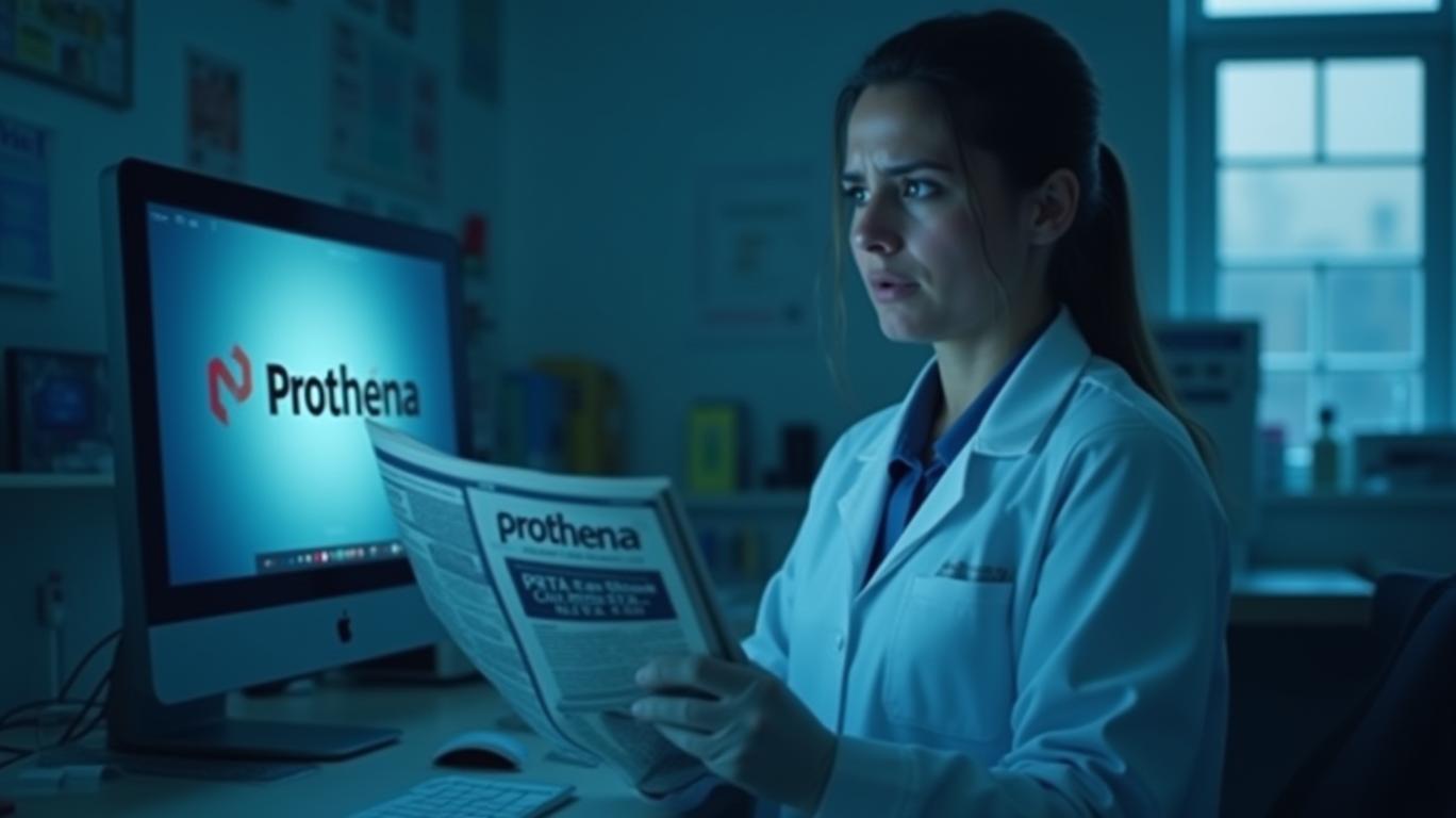 Prothena (PRTA) Shares Plunge 22% After Clinical Trial Failure