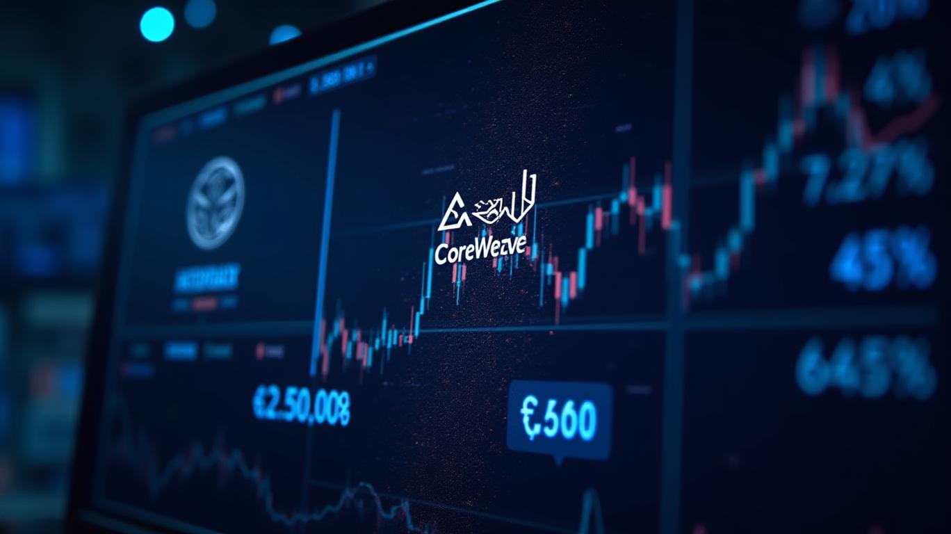 CoreWeave Stock Drops 6.31% on $2 Billion Debt Issuance Ranking 15th in Trading Volume