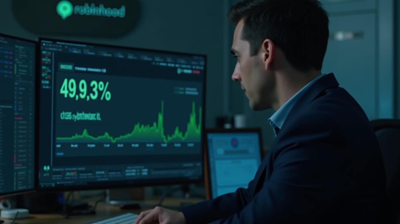 Robinhood Trading Volume Plummets 40.93% to $1.158 Billion, Slips to 49th in Daily Rankings