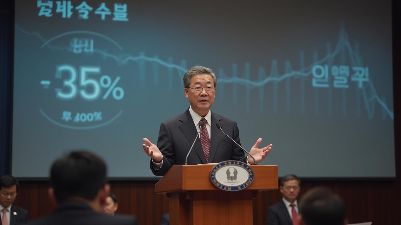 Bank of Korea Cuts Benchmark Rate 25% to 2.5% Ahead of Election