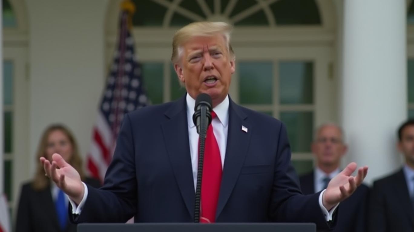 Trump Defends Tariff Strategy Amid TACO Trade Deal Questions