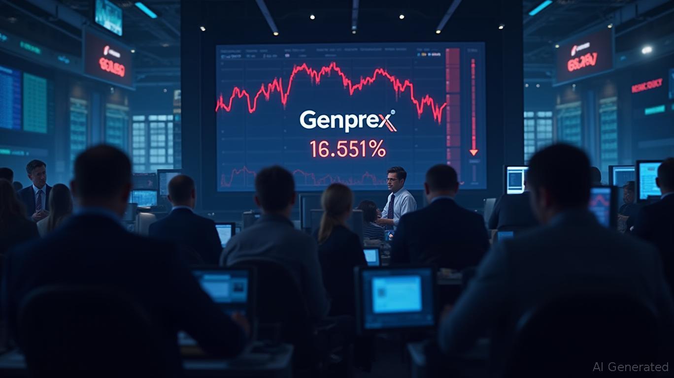 Genprex Stock Plunges 16.52% Amid Market Concerns