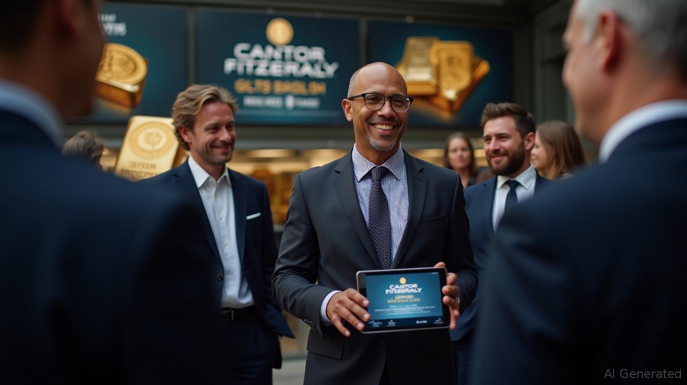 Cantor Fitzgerald Launches Gold-Backed Bitcoin Fund for Institutional Investors