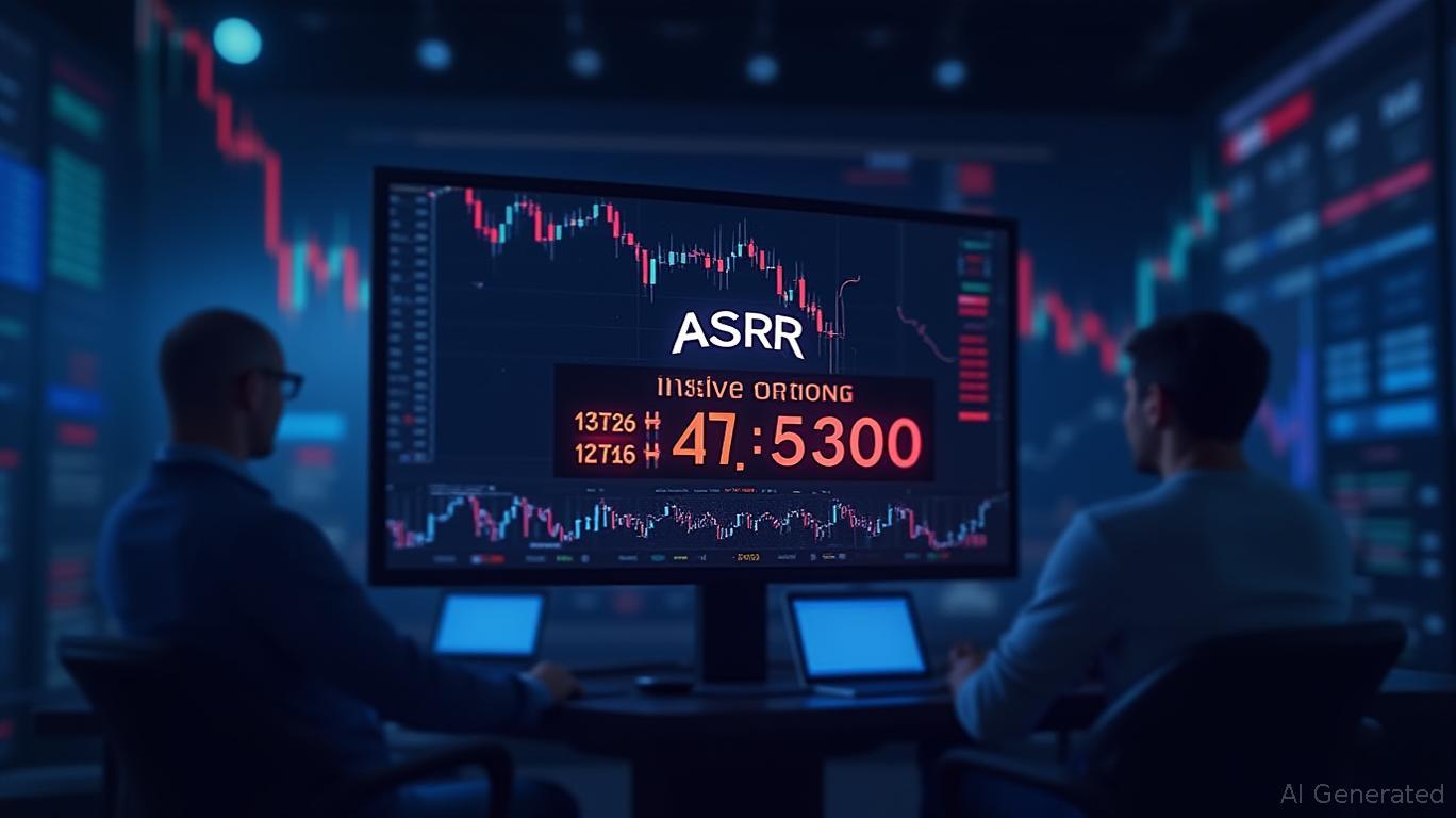 ASRR Market Value Plummets 40% in Two Hours to $4.35 Million