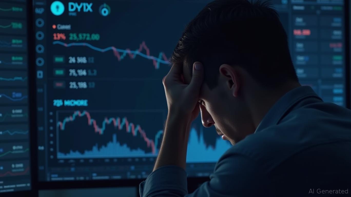 DYDX Plummets 821.76% in 24 Hours Amid Sharp Declines Across Timeframes