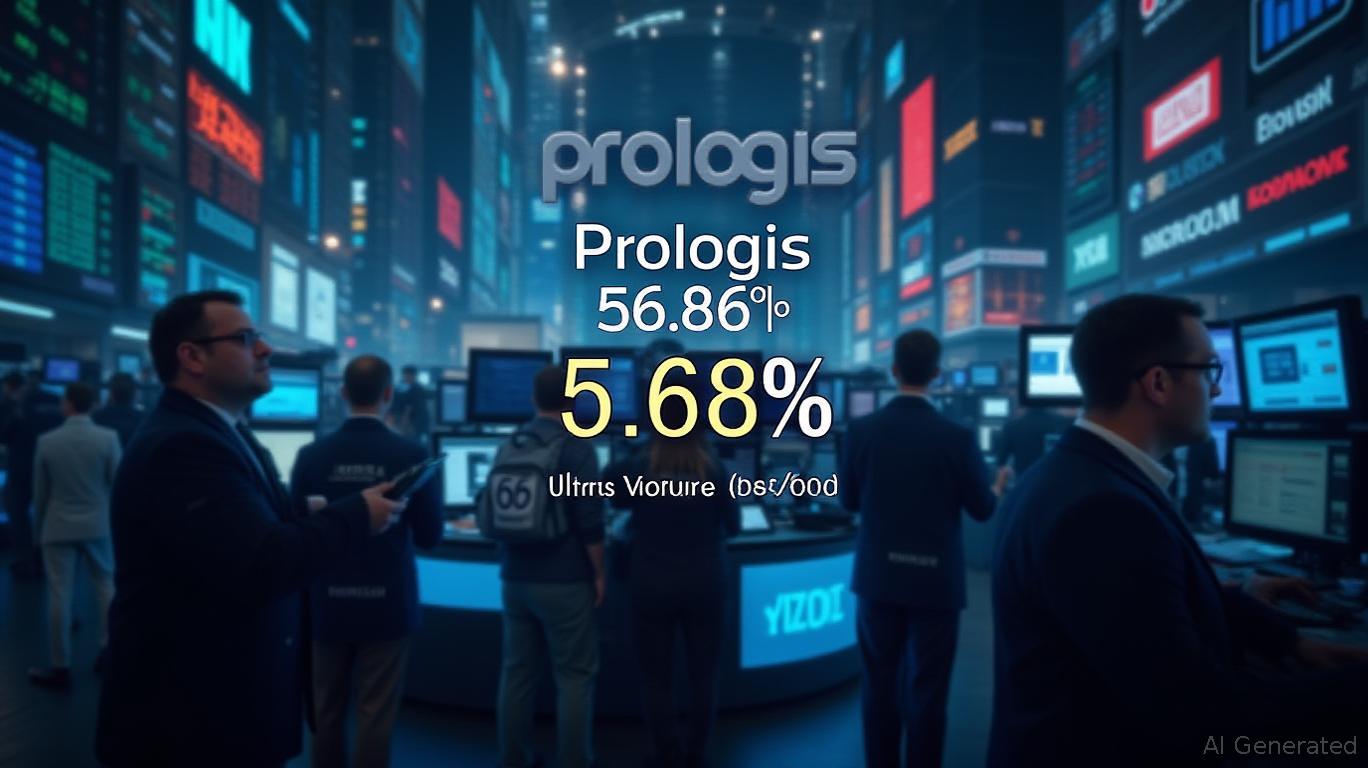 Prologis Trading Volume Surges 56.66% to 7.87 Billion Shares Ranked 202nd