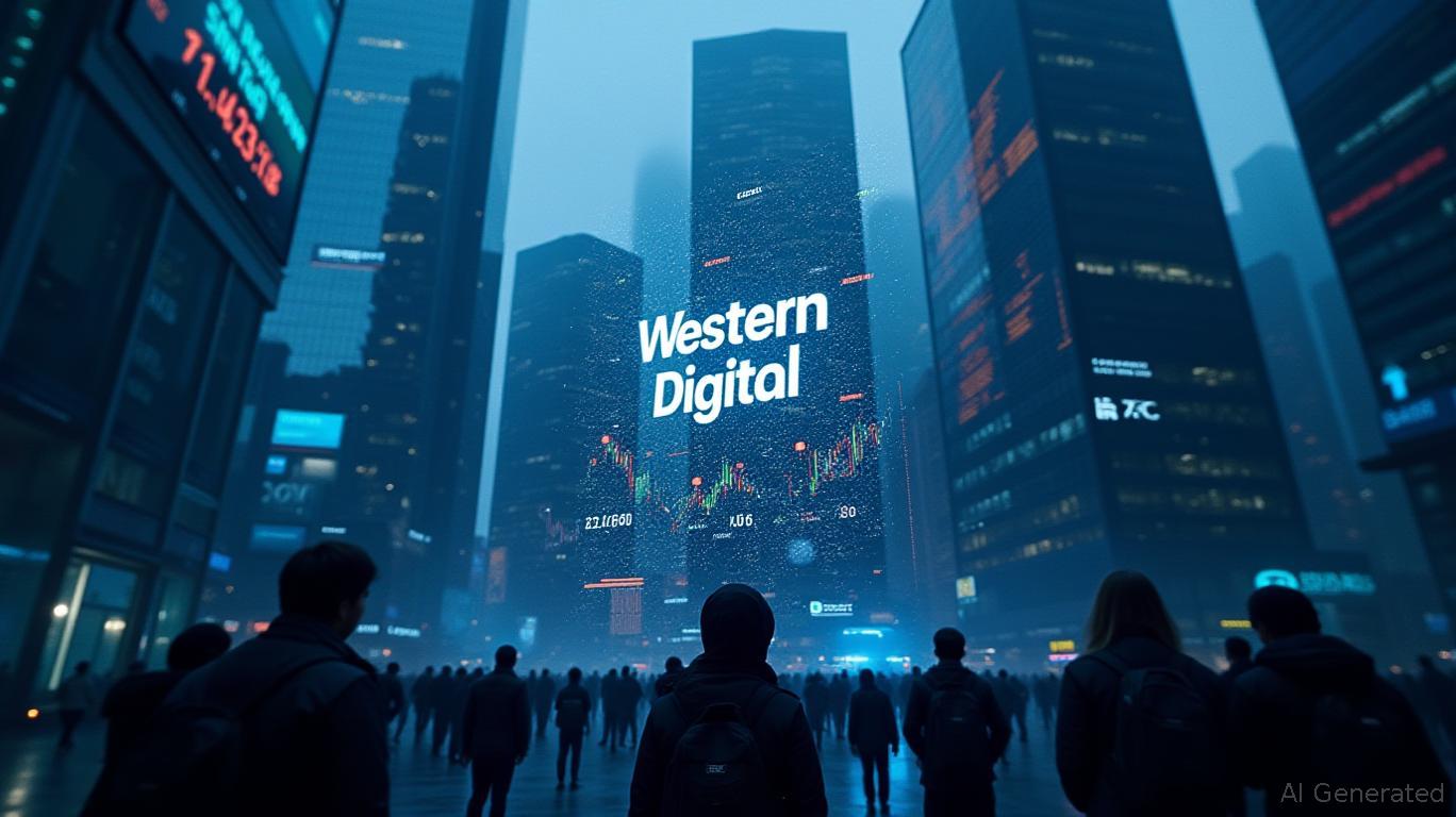 Western Digital Corporation Surges to 415th in Trading Volume Despite Stock Decline