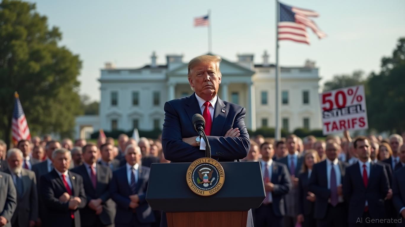 Trump Doubles Steel Tariffs to 50% Boosting Domestic Industry