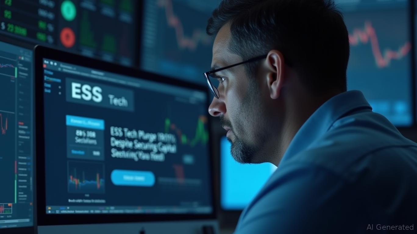 Why Did ESS Tech Plunge 19.41% Despite Securing Capital?