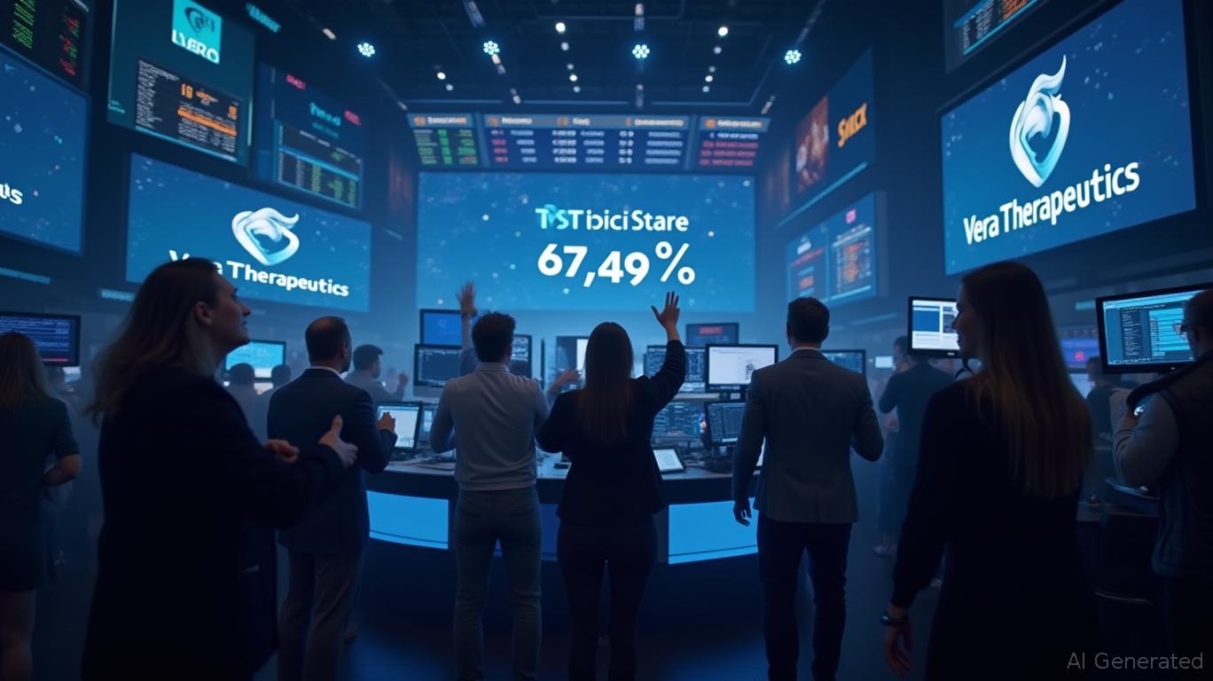 Bull&Bear | Vera Therapeutics Leads Bullish Surge with 67.49% Stock Increase