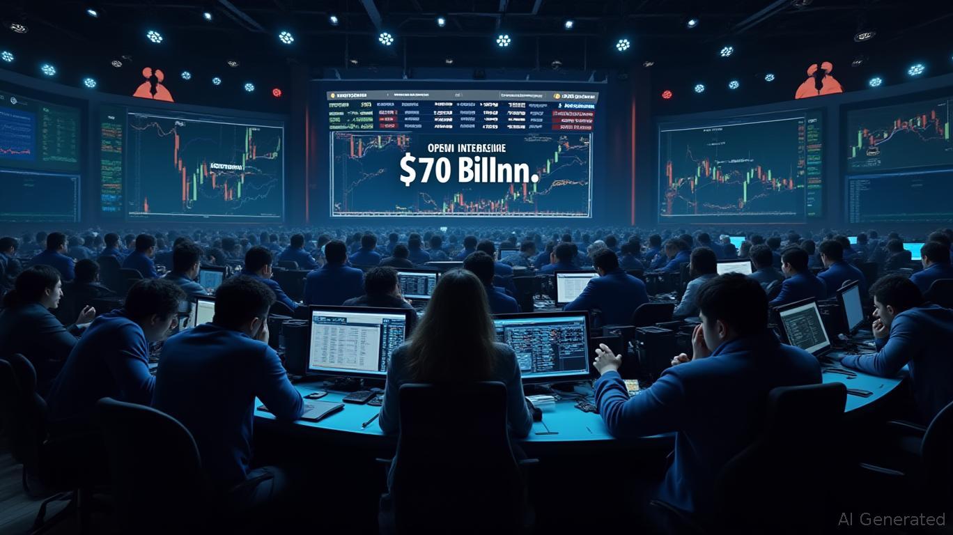 Bitcoin Futures Open Interest Hits $70 Billion All-Time High Led by CME