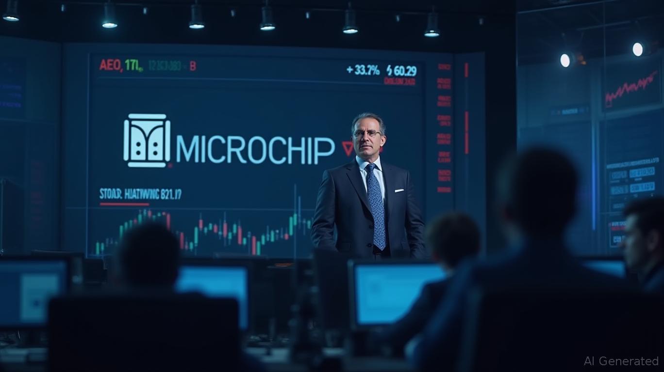 Microchip Technology Rises 3.38% To Test Key $60.29 Resistance Level