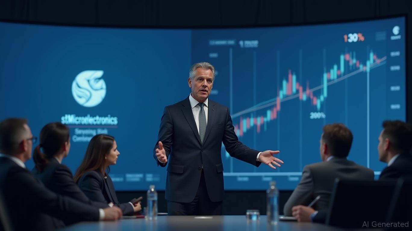 STMicroelectronics CEO Sees 20% Revenue Growth, Cautions on Geopolitical Risks