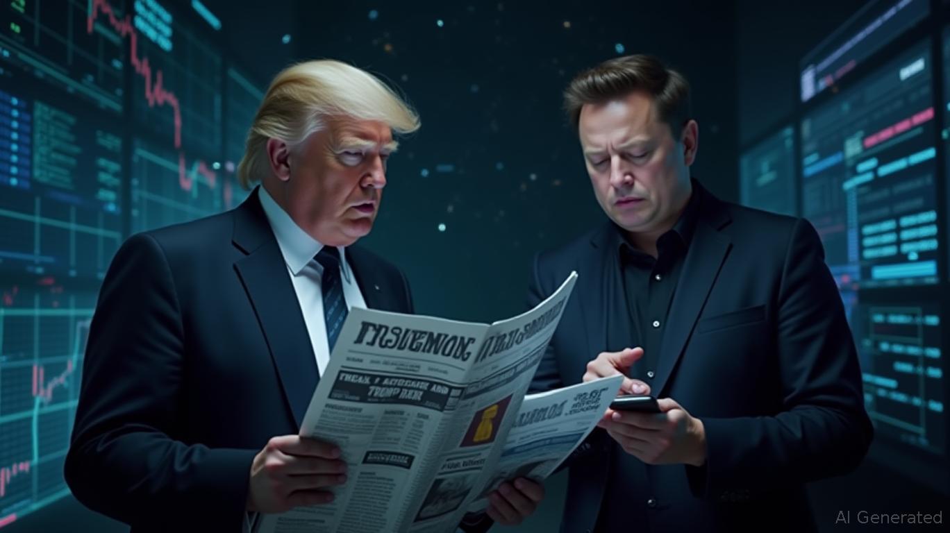 Trump-Musk Feud Causes 20% Drop in Dogecoin and Trump Token