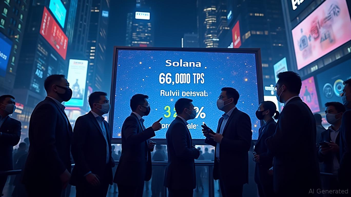 Solana's 65,000 TPS and Ruvi AI's 33% Presale Gain Attract Investors