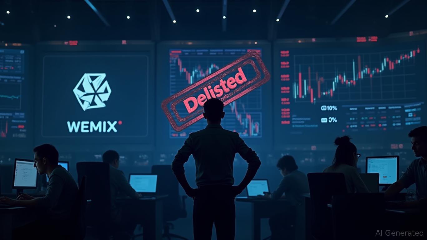 WEMIX Delisting Triggers 60% Token Collapse, 20% Stock Drop