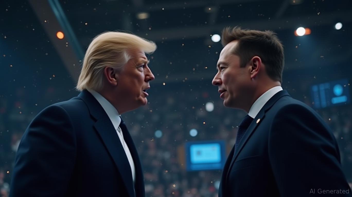 Trump Musk Feud Drives Investors to Cloud Mining Platforms