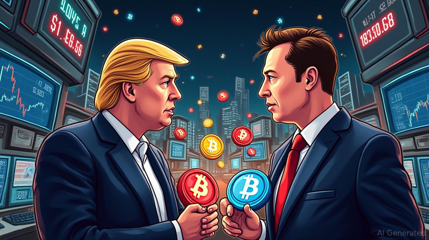 Trump-Musk Feud Drives 100% Surge in Solana-Based Memecoins