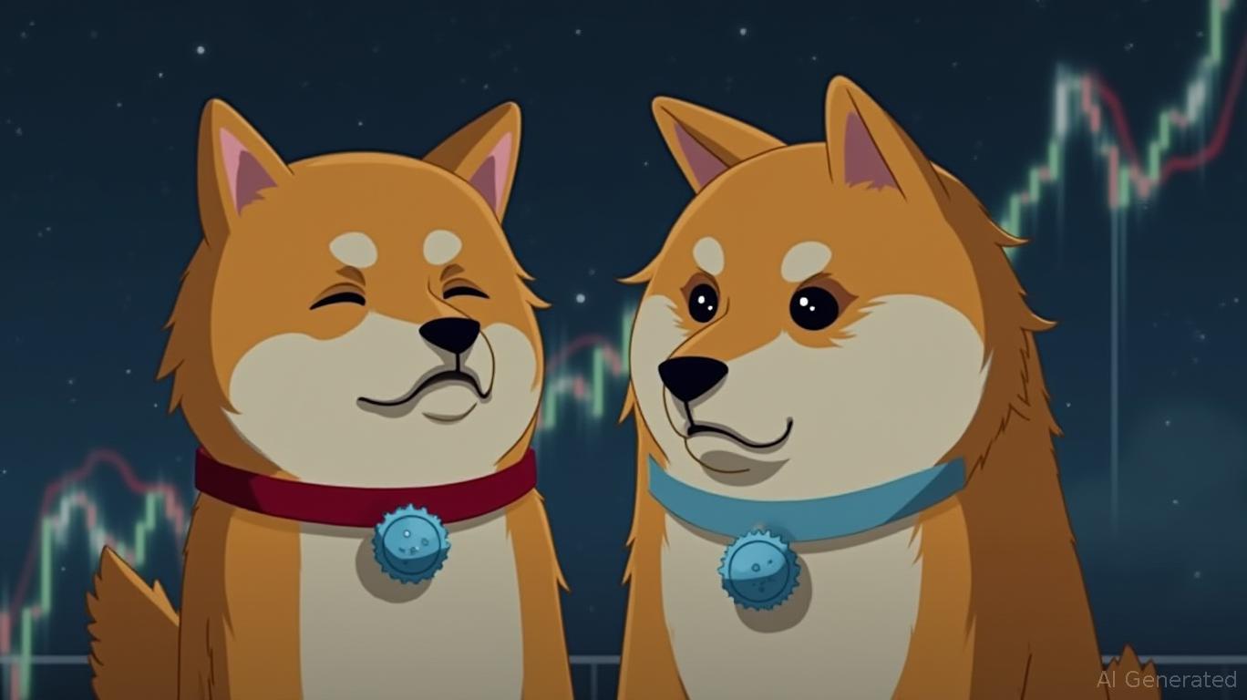 Shiba Inu Drops 12.65% in Month, Dogecoin Falls 7%