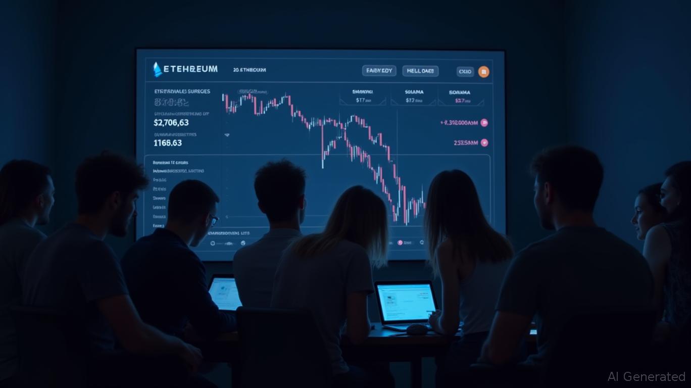 Ethereum Surges 8.05% to $2,706.63, Solana Exceeds $160