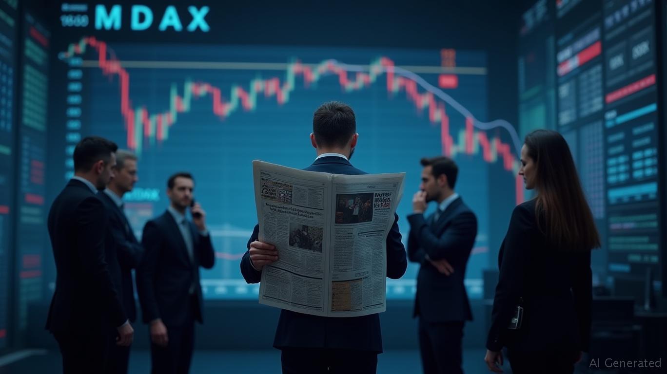 Germany's MDAX index posts biggest one-day drop in 2 months, down 1.4%