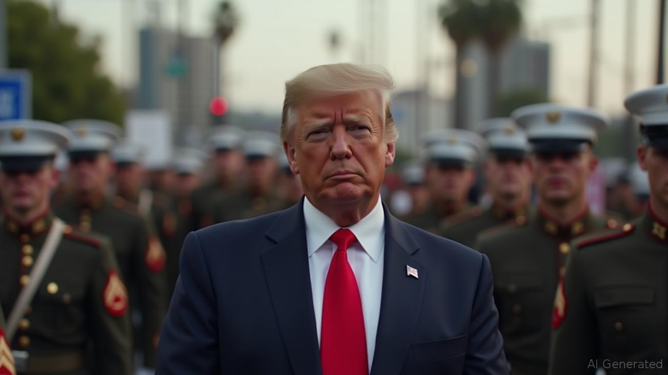 Trump Deploys 700 Marines to Los Angeles Amid Protests