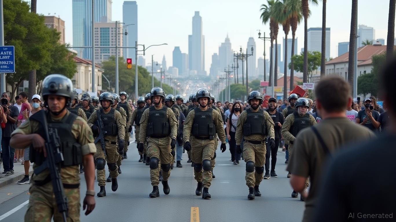 Trump Deploys 2,700 Troops to Los Angeles Amid Protests