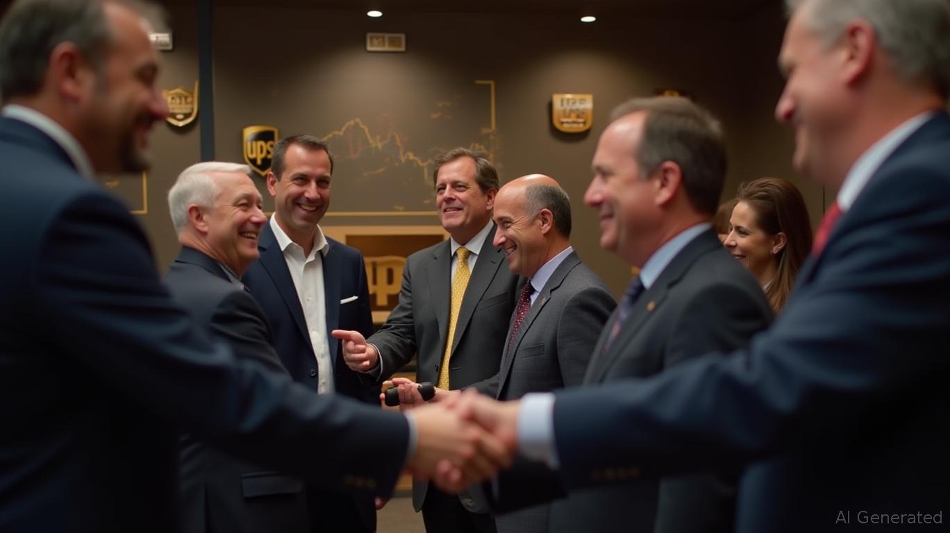 UPS Extends Rally With 5.77% Gain As Technicals Signal Bullish Momentum