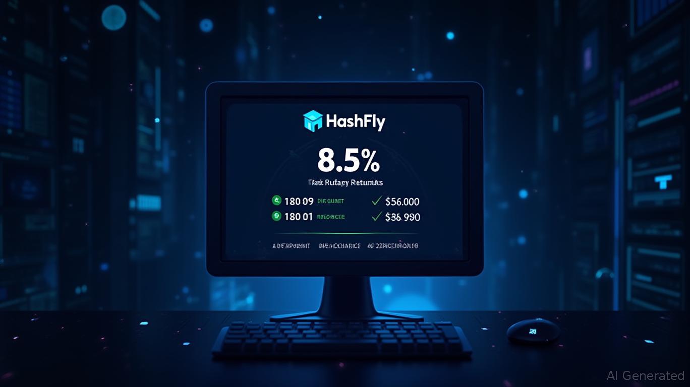 HashFly Offers Up To 8.5% Daily Returns On Cloud Mining Contracts