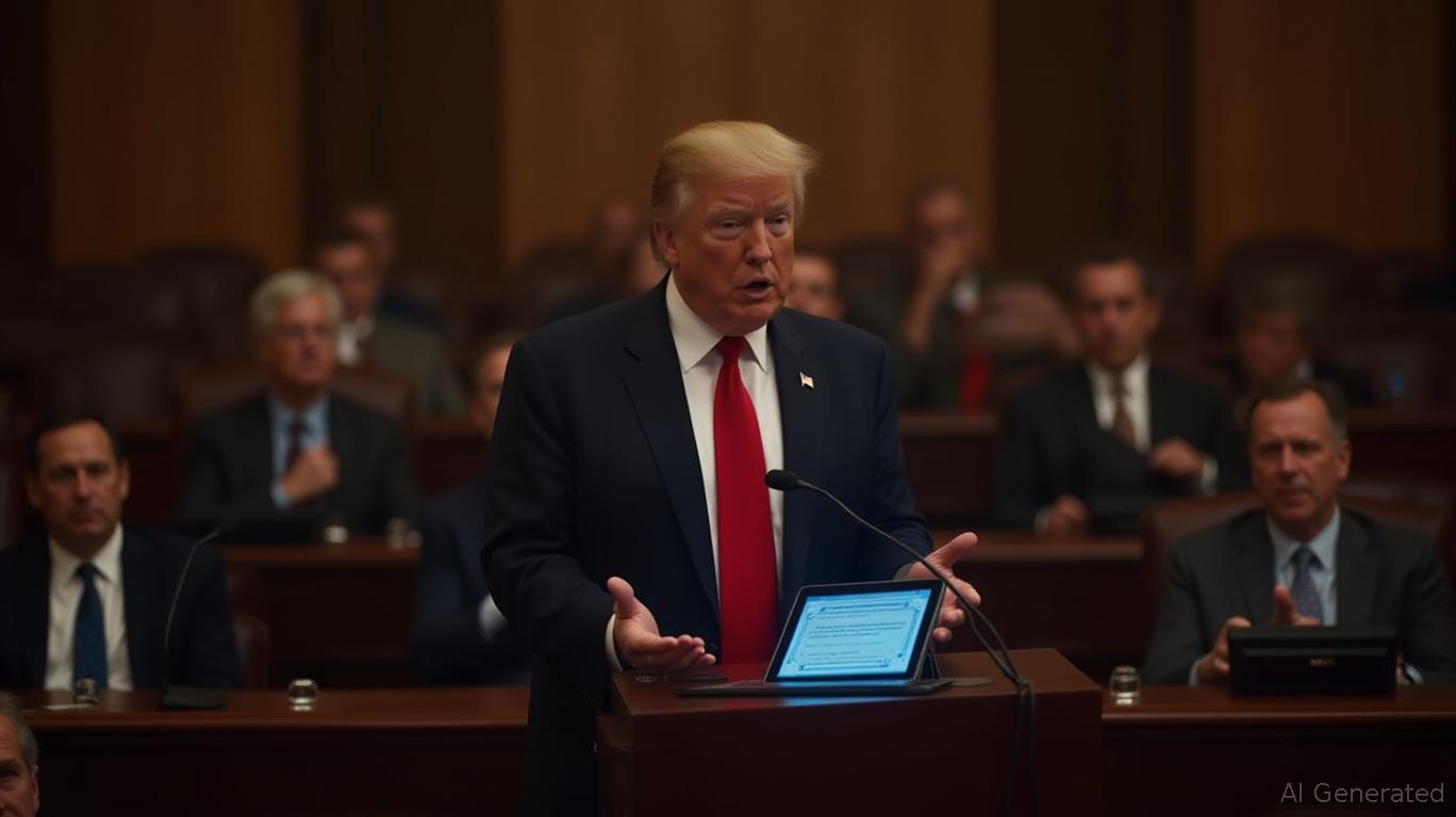 Trump Pushes Crypto Policies Amid Congressional Debate on Stablecoin Regulation