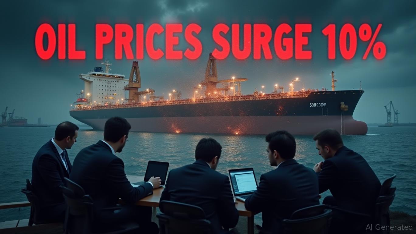 Oil Prices Surge 10% Amid Iran Airstrikes, Global Markets Reel