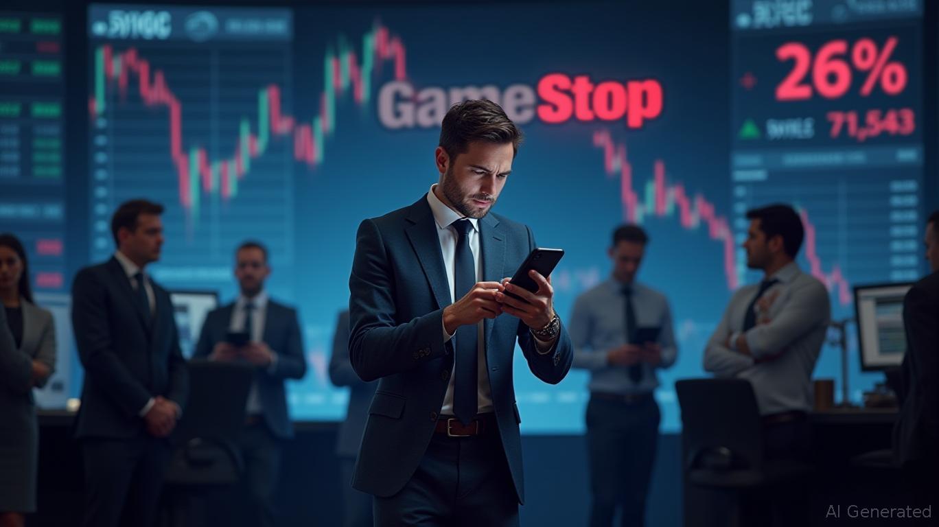 GameStop Stock Drops 26% Amid Crypto Strategy Uncertainty