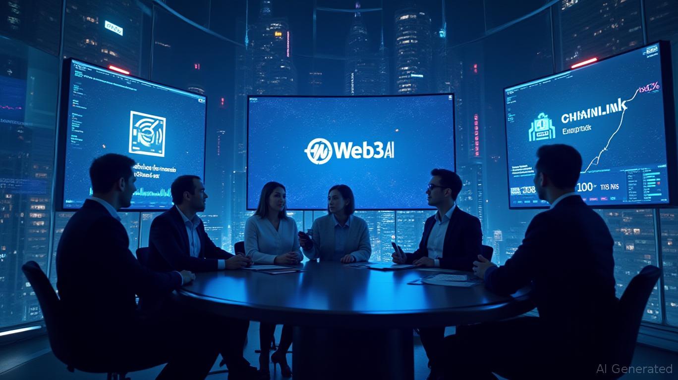 Web3 ai Raises $7.7 Million, PEPE Drops 10% as Chainlink Expands