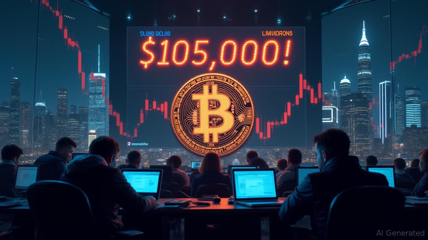 Bitcoin Drops Below $105,000 Amid Geopolitical Tensions, $1.27 Billion in Liquidations