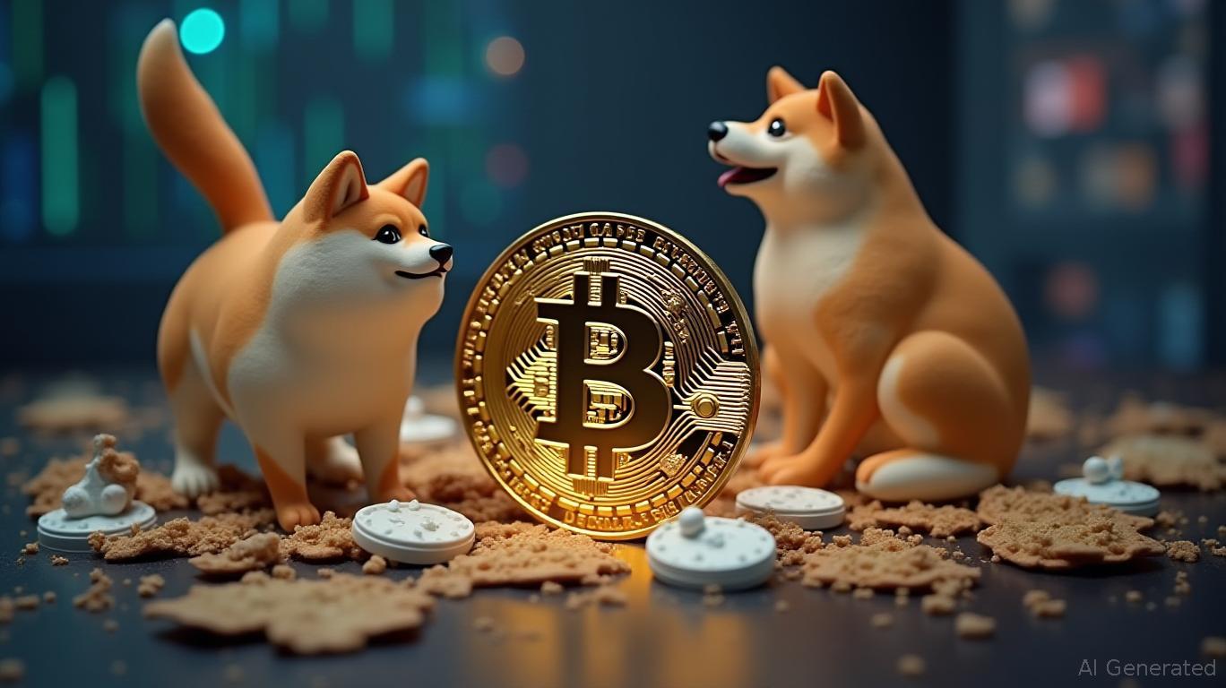 Meme Coins Dogecoin and Shiba Inu Lose 52% as Retail Activity Declines