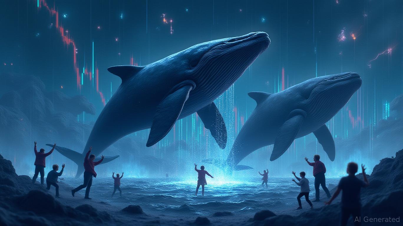 Ethereum Whales Accumulate 38% More ETH as Retailers Panic Sell