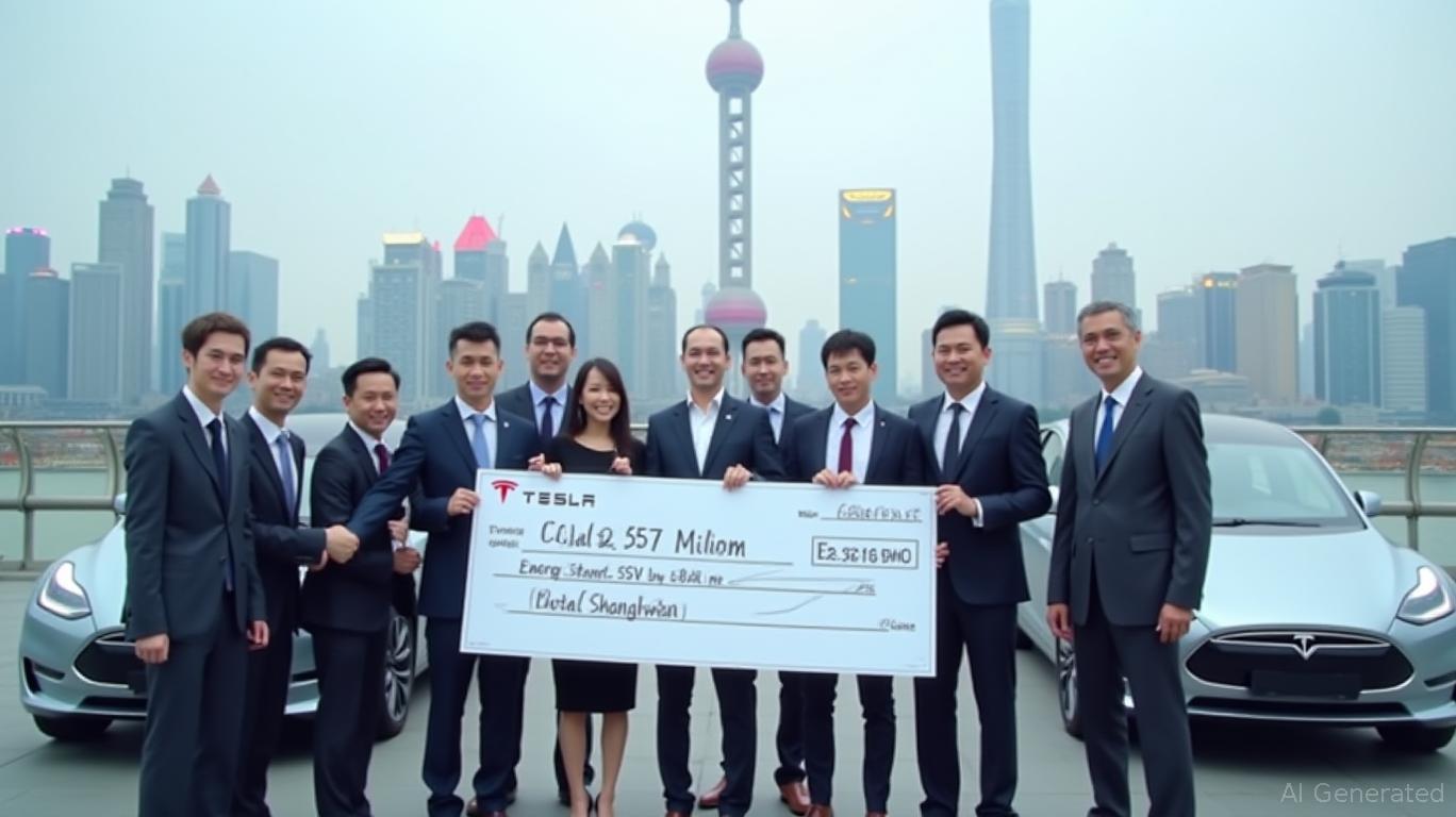 Tesla Secures $557 Million Energy Storage Deal in Shanghai