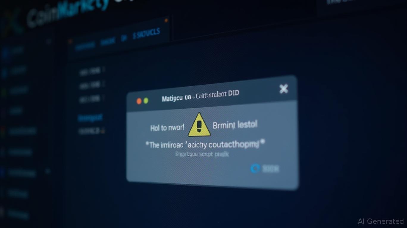 CoinMarketCap Suffers Security Breach Due to Malicious JavaScript
