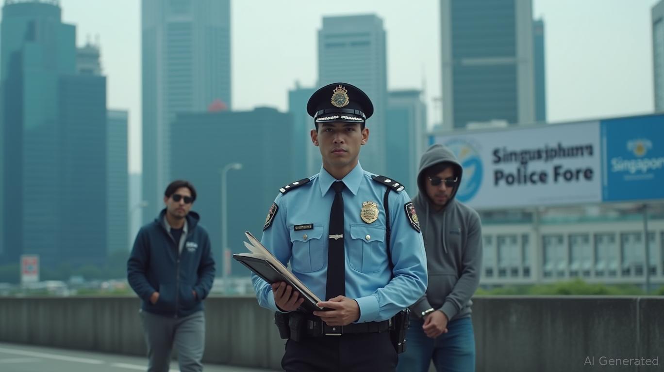 Singapore Police Arrest Suspect in US$1.01 Million Crypto Scam