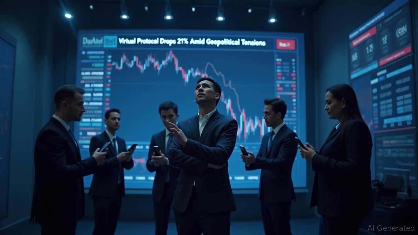 Virtuals Protocol Drops 21% Amid Geopolitical Tensions