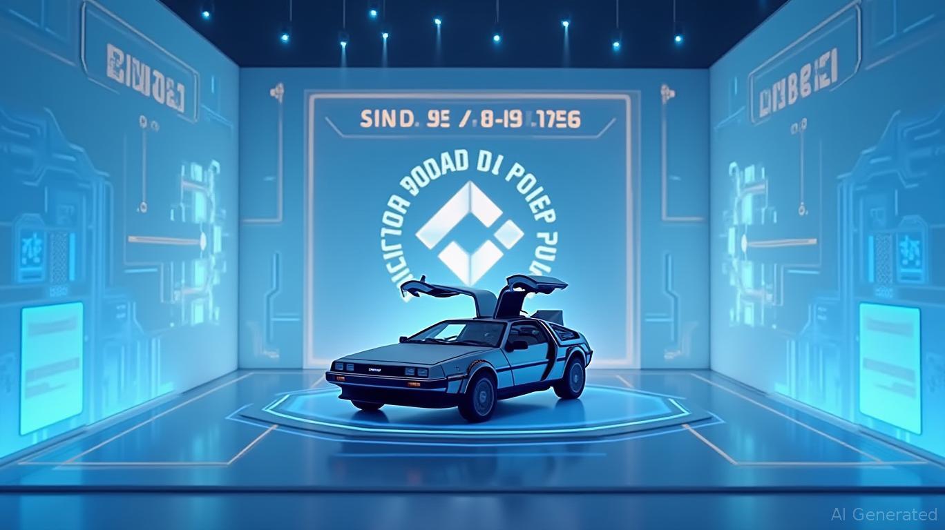 DeLorean DMC Token Lists on Binance June 24 2025