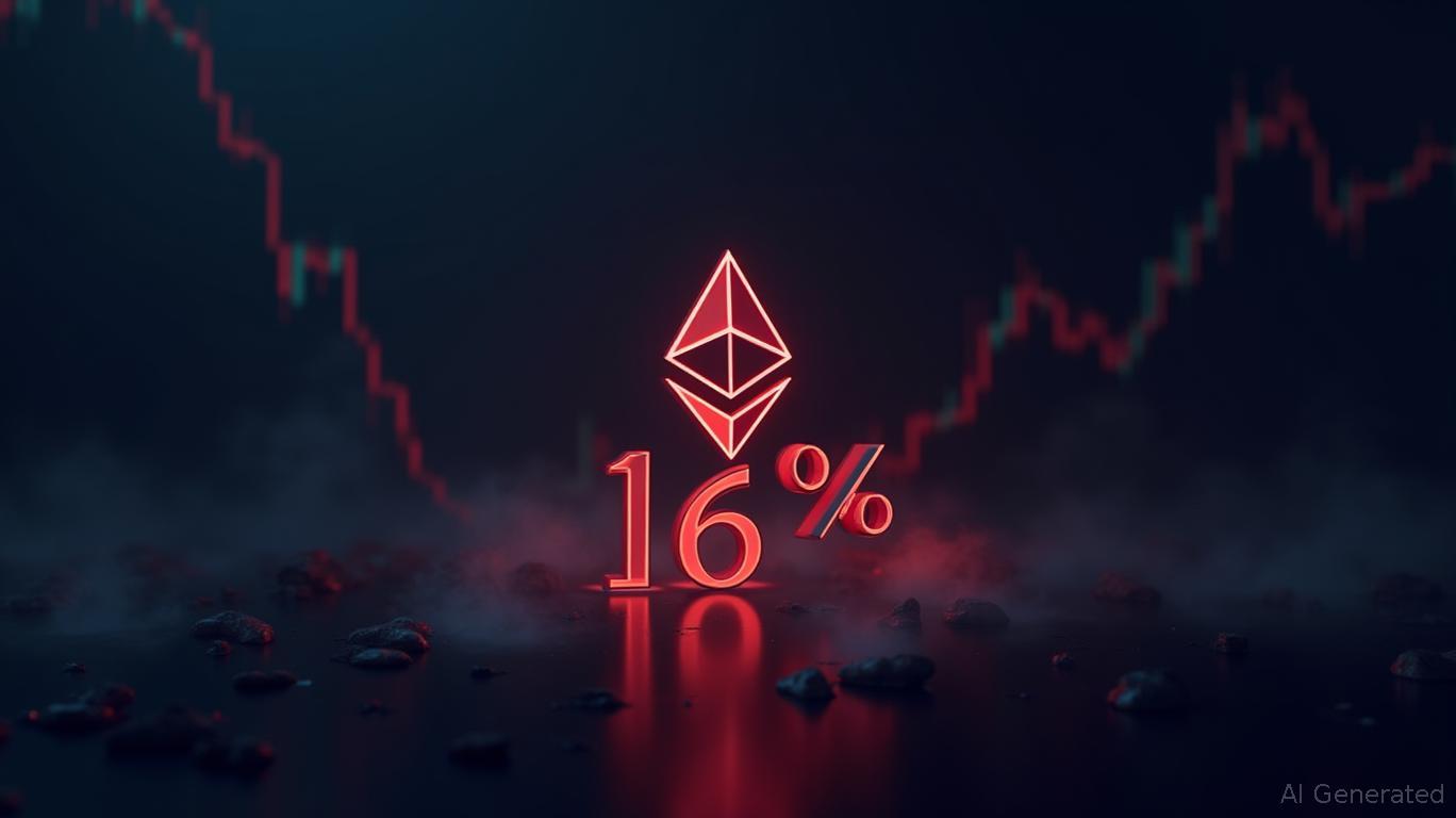 Ethereum Drops 16% Amid Geopolitical Tensions