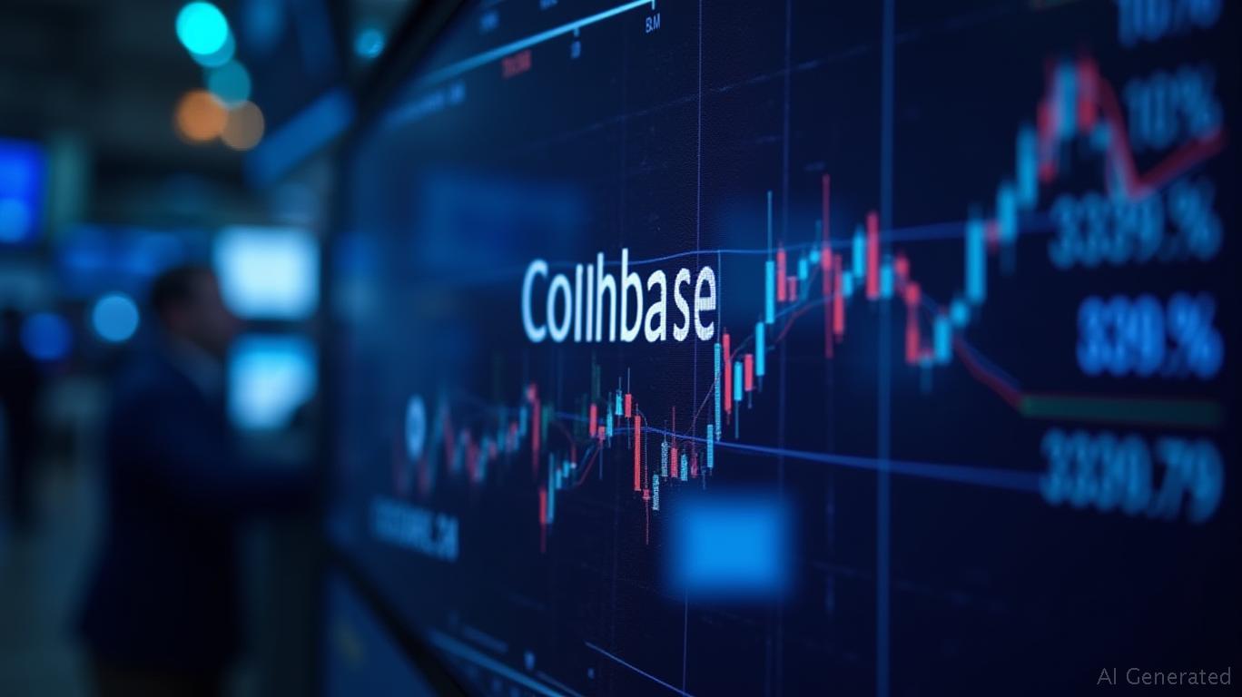Coinbase Global extends gains, shares rise over 10%, trading at $339.79