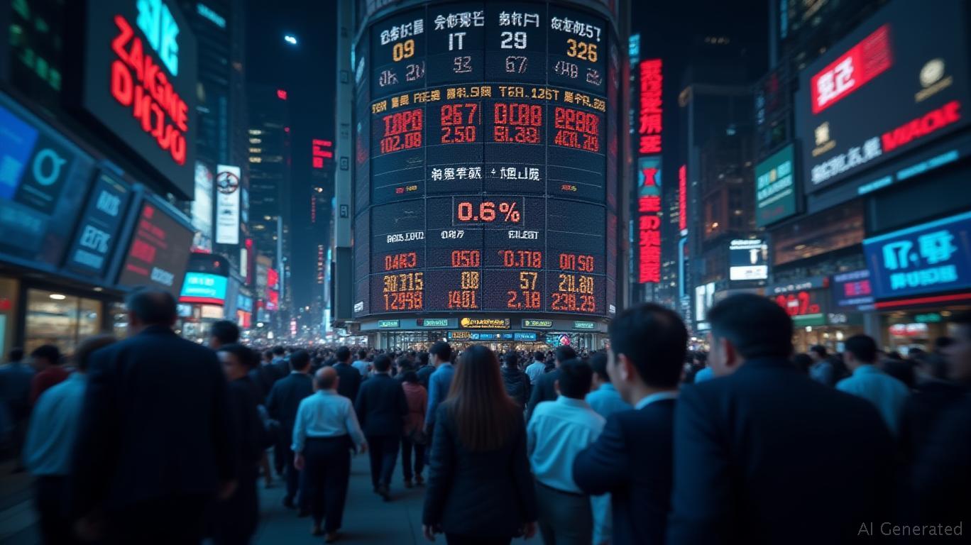 Hang Seng Index Falls 0.61% At Close; Hang Seng Tech Index Down 0.26%.